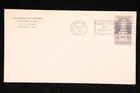US COVER JOHN ERICSSON MEMORIAL FDC SCOTT 628 ATTORNEY CORNER CARD