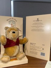 Steiff Winnie the Pooh Blond 27 Bear 1999 Disney Button in Ear w/ Box Ref.232