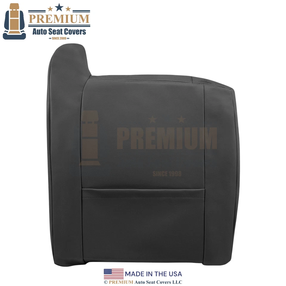 1999 - 2002 适用于雪佛兰索罗德真皮前座套 Dk 灰色 — 第 3/4 张图片