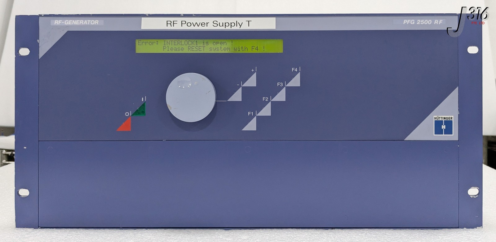 38421 HUTTINGER RF GENERATOR PFG 2500 RF