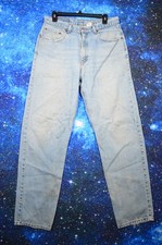 Vintage Levis Relaxed Straight Leg Jeans Mens 34x32 Light Wash Blue Denim