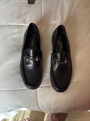 Gucci Princetown Horsebit Loafers Black Men US 8.5 Slip Ons Leather s-l400.jpg main image 2