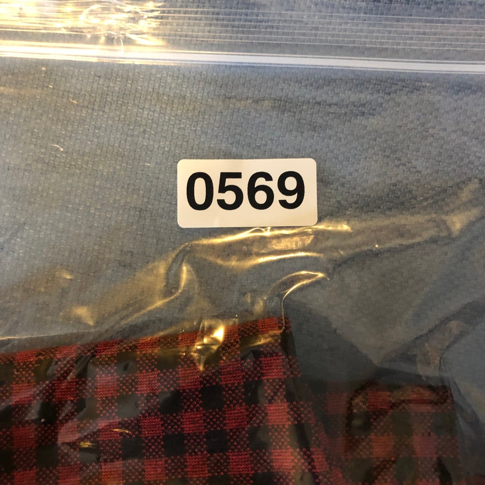 Zara Basic Red Black Gingham Checkered Pants Wome… - image 7