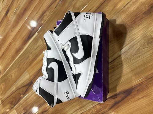 Taille 13M/14,5W Nike SB Dunk High Supreme By Any Means Noir DN3741 002 Pré propriété