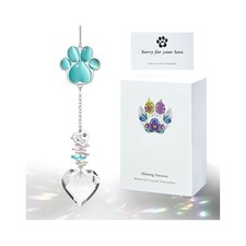 Pet Memorial Suncatcher - Thoughtful Dog  Cat Bereavement Gifts, Natural