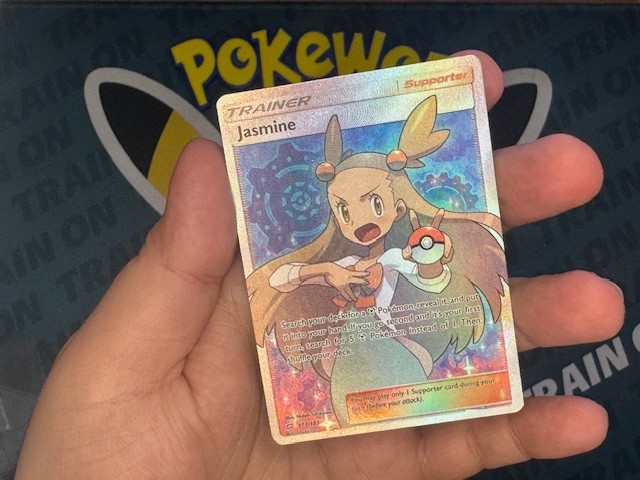 2019 POKEMON SUN & MOON TEAM UP #177 FULL ART/JASMINE
