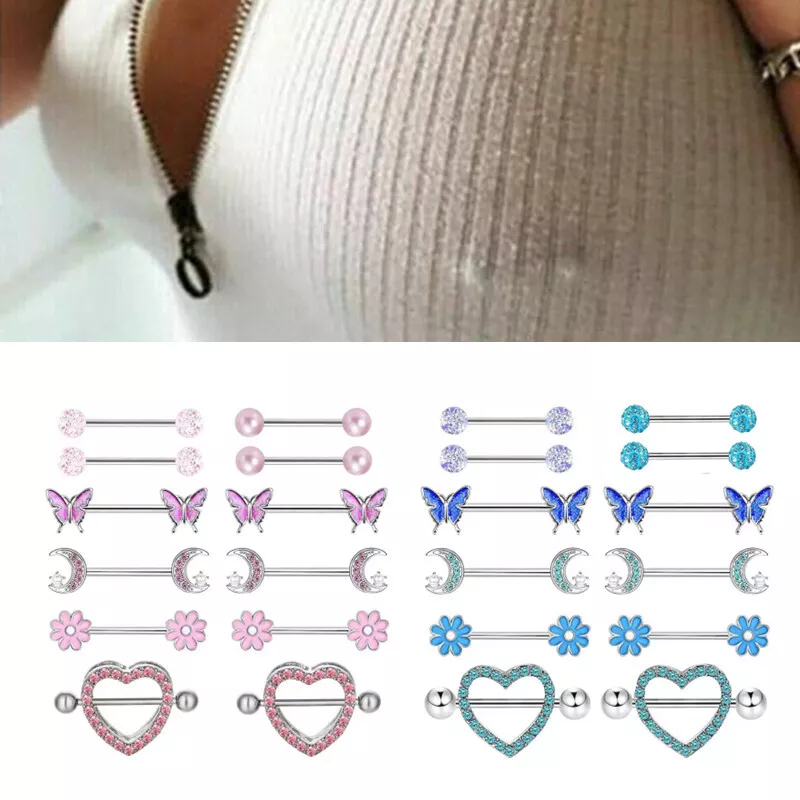 Cutest nipple rings sale
