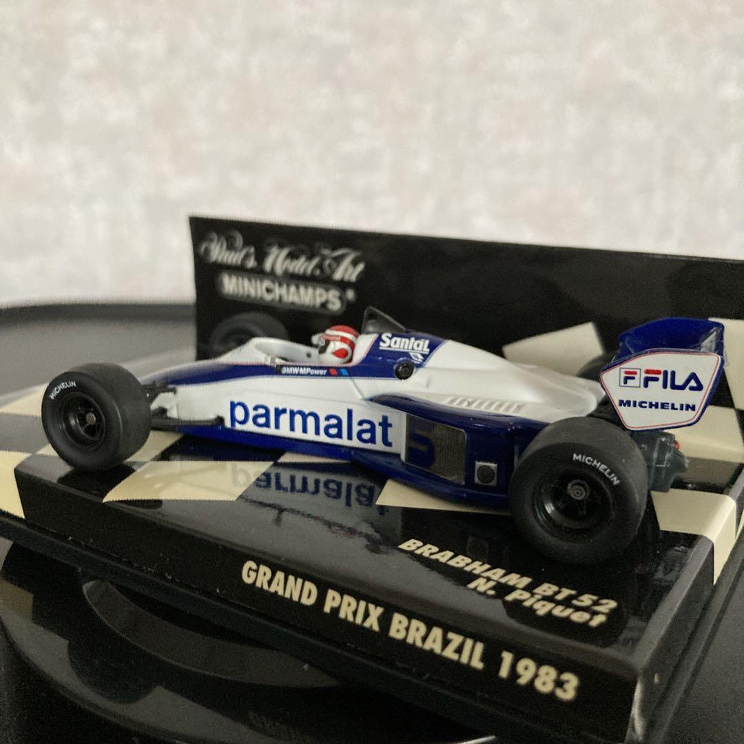 ミニチャンプス　ブラバムＢＴ52Ｂ Minichamps 1/43 F1 Brabham Bt52 Nelson Piquet | eBay