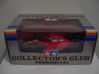 ミニカー TAMIYA1/20scale FERRARI 643 Ferrari 643 F1 1991 Jean Alesi scale 1:20 Tamiya Collectors