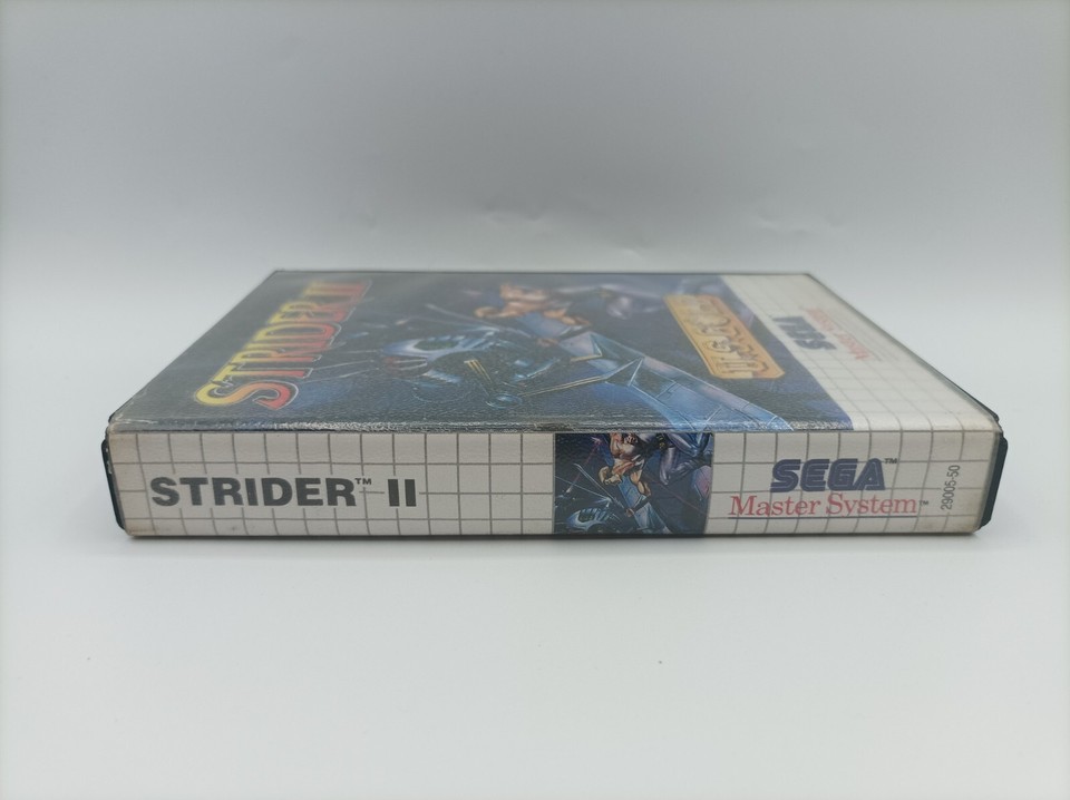 Jeu STRIDER II - SEGA MASTER SYSTEM - Version PAL - En Très Bon état Avec Boîte Et Notice
