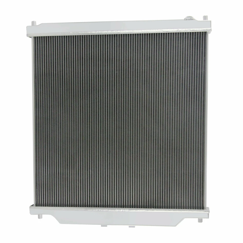 4Row Aluminum Radiator+Shroud Fan For 2003-2007 2006 Ford F250 F350 F450 6.0L V8 Foto 3 de 4