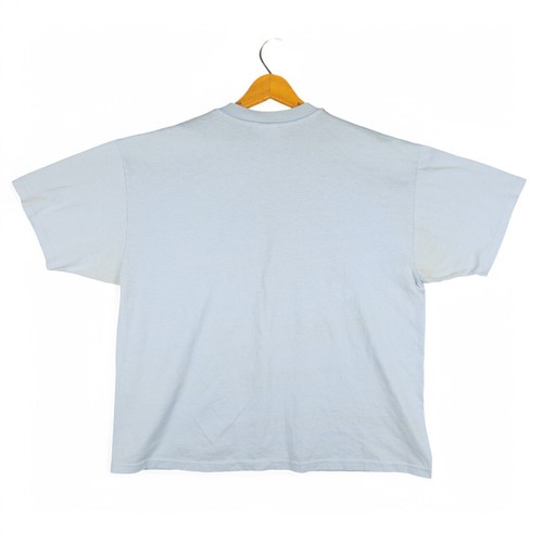 Vintage New York T Shirt Peace Love Heart XL Single Stitch Stained Cotton Blend - Picture 3 of 14
