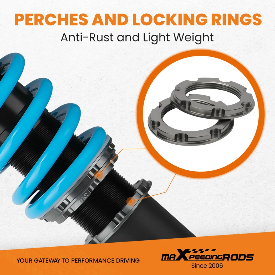 Kit Assetto a Ghiera Ammortizzatori for Subaru Impreza G3, GH, GR 2008-2014 - Immagine 4 di 4