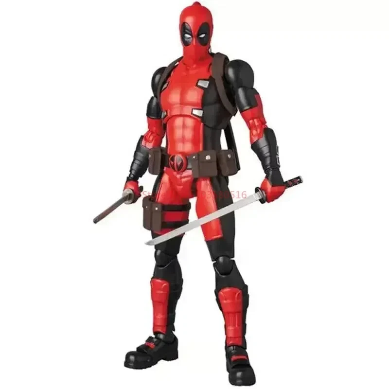 Nuevo MAFEX 082 Marvel X-MAN Avengers Deadpool Comic Ver Acción ¡REPUESTO CON LICENCIA! NUEVO Foto 3 de 4