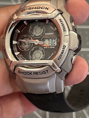 CASIO VINTAGE G-SHOCK G-511 Steel Bracelet black ~2003 new