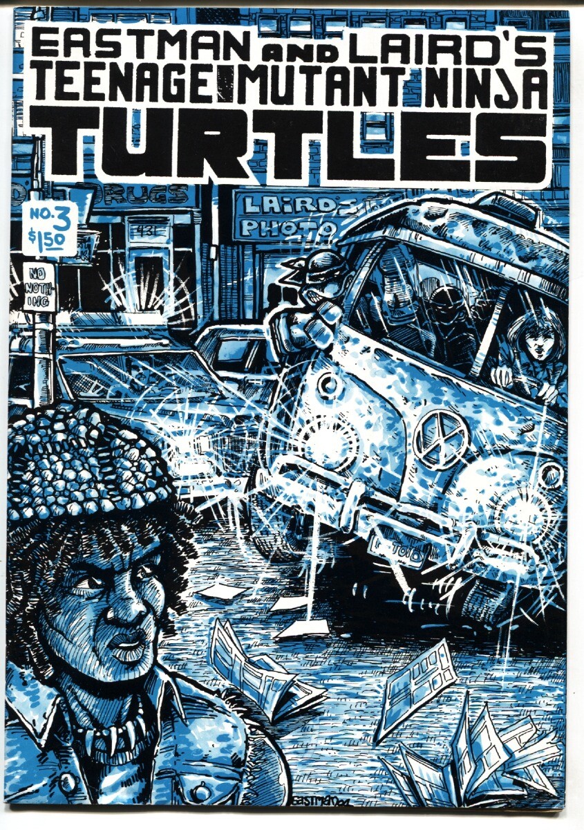 TEENAGE MUTANT NINJA TURTLES #3-comic book-1985-Mirage | eBay