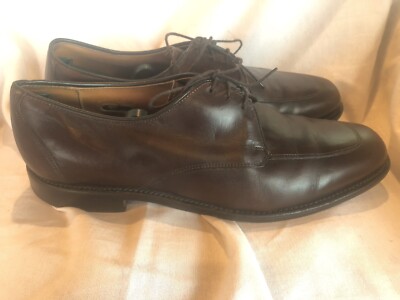 Allen Edmonds 11.5 D BURTON Dark Brown Leather Dress Shoes  display picture 2