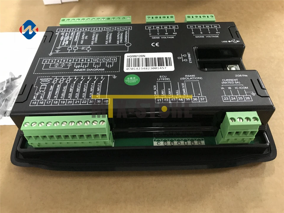 1PCS New In Box SMARTGEN HGM6120N Automatic Start Generator Controller - Image 3 of 4