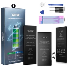 DEJI OEM Replacement Internal Battery For iPhone 6/6s/7 Plus/5s/SE/5C Tool Kits