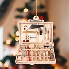 Personalized Arborist Ornaments, Arborist Ornament, Carpenter Ornaments Woodwork