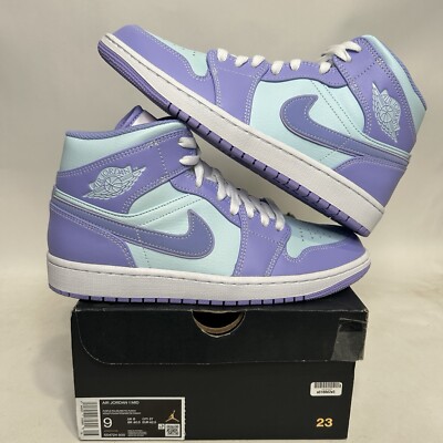 Nike Air Jordan 1 Retro Mid “Purple Pulse/Arctic Punch” 554724-500