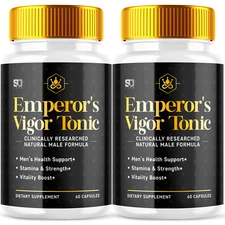 Emperor's Vigor Tonic Supplement for Men, Male Health Pills (2 Pack)