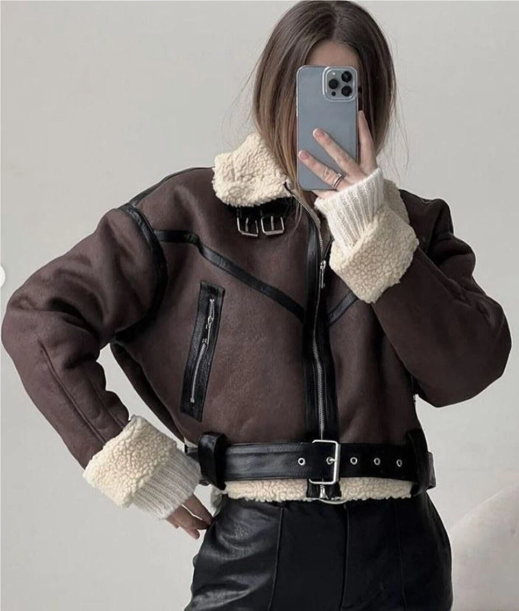 Jacket with belt zara hotsell