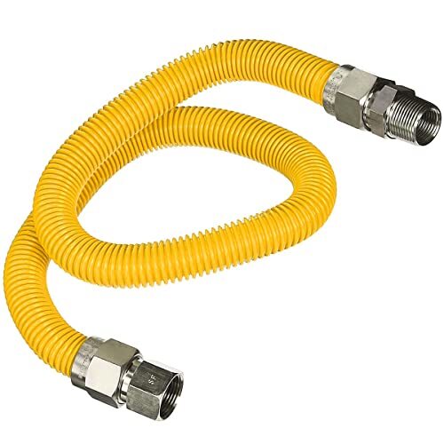 Flextron FTGCYC1218M 18 Inch Flexible Epoxy Coated Gas Line Connector