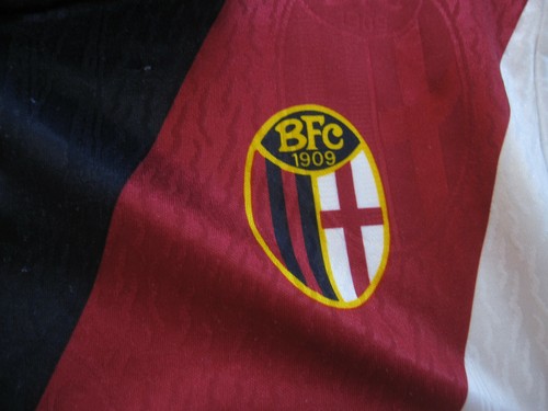 Maillot Bologne 1994 Errea shirt Savi #9 Bologna Calcio jersey Football - XL - Picture 6 of 7