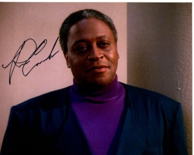 RON CANADA signed autographed 8x10 STAR TREK MARTIN BENBECK photo