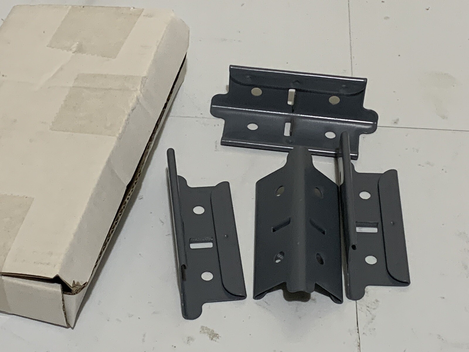 Edsal Muscle Rack D Steel Post Coupling GREY (4 Pack) 4"H x 1.375"W x 1.375"D eBay