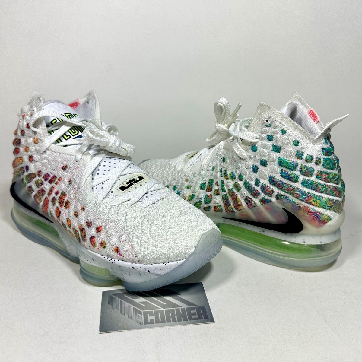 Nike LeBron 17 XVII Air Command Force Wht Blk Multi 2020