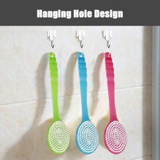 Spa Bath Shower Spin Scrub Body Brush Back Wash Massage Skin Long Handle New USA