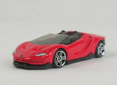16 Lamborghini Centenario Roadster Red Pr5 Multi Fresh Hot Wheels Loose Ebay