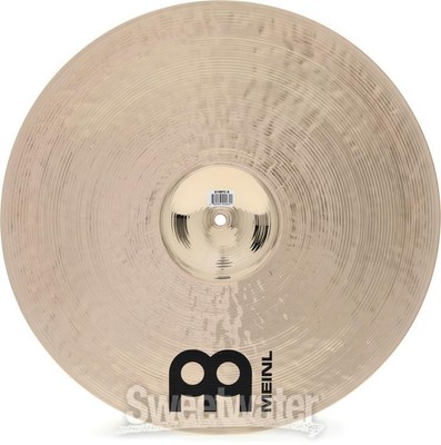 Meinl Cymbals Byzance Brilliant Medium Thin Crash Cymbal - 19 inch  