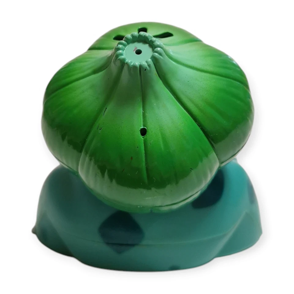 Figura TOMY Pokemon BULBASUR 3.5" ASINTIENDO CON LA CABEZA NO PROBADA 1997 Juguete de Colección Raro Foto 4 de 4