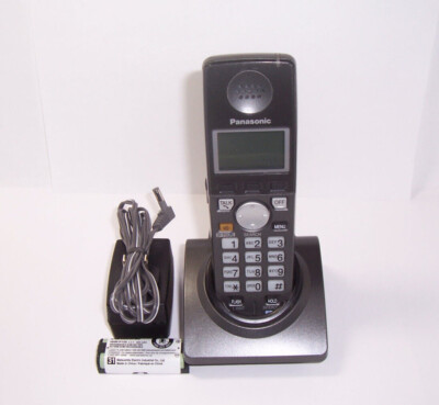 panasonic kx-tg670b 2 line cordless phone expansion hs for kx