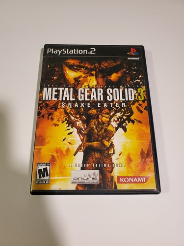 Metal Gear Solid 3: Snake Eater (Sony PlayStation 2 PS2, 2004) ☆ Komplett ☆