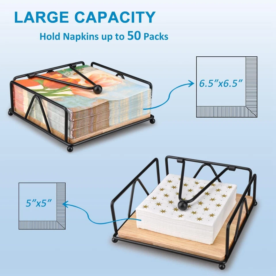 Portatovaglioli per Cucina Tavolo Da Pranzo, Portatovagliolo Con Braccio Pondera - Immagine 2 di 4