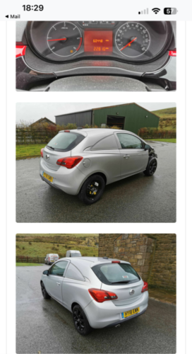 vauxhall corsa sportive van 1.3 cdti - Picture 9 of 10