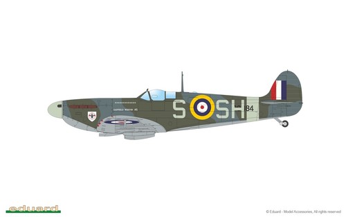 Eduard 1/48 SPITFIRE STORY: Tally ho! DUAL COMBO Spitfire Mk. IIa & IIb - Afbeelding 8 van 13