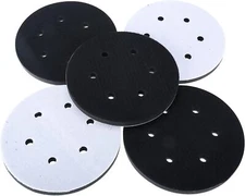 6 Inch 8 Hole Hook and Loop Soft Sponge Interface Buffer Pad Cushion Backing Pad