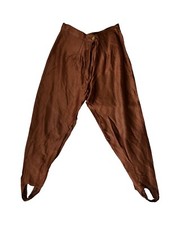 Vintage 1980s Turkish Harem Pants Kids Girls 4-6 Year Old, Satin, Amazing  