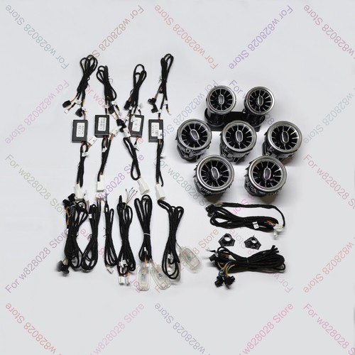 3 colors upgrade 64 colors Set Air Vent LED Ambient Light For Benz S205 - Foto 1 di 18