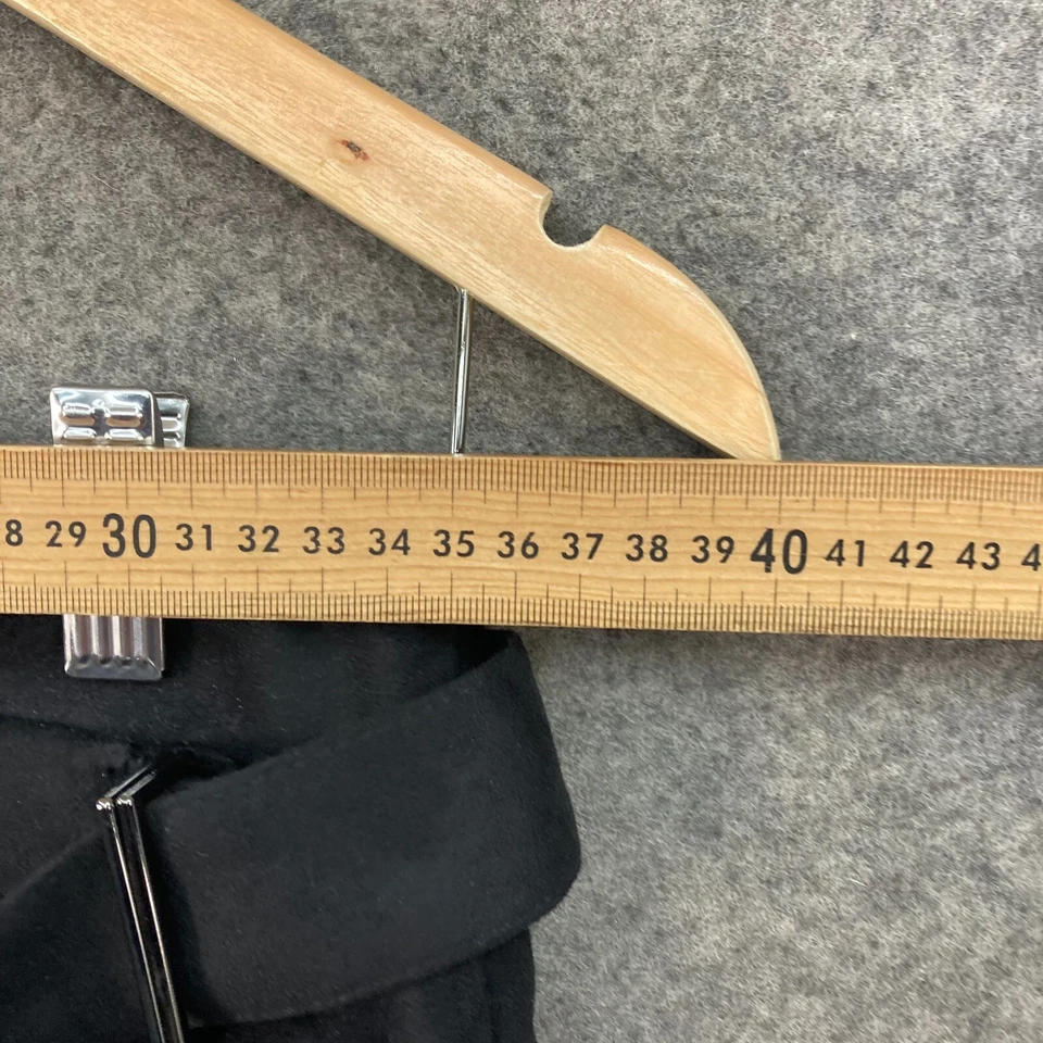 Pantalones Cortos Zara Mujer Talla S Pequeños W26 Negro Gamuza tiro medio Cremallera 6730 Foto 4 de 4