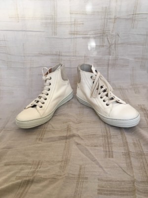 Alexander Mcqueen Calamity Micmac Milk Bone, Mens Shoes, Size 8D