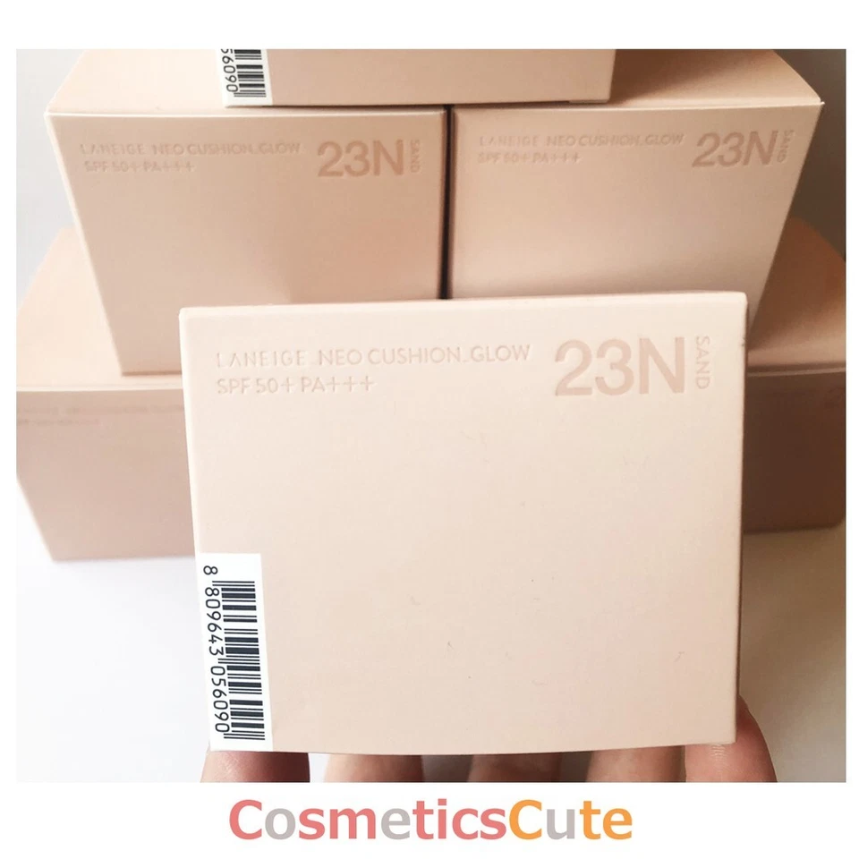 Cojín LANEIGE Neo Glow 15g + 15g (Juego compacto y de recarga) color #23N Foto 3 de 4