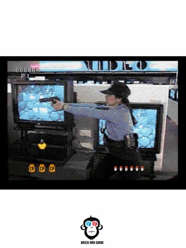 ORIGINALE America Game Laser PC GAMEGUN RARISSIMA VINTAGE GIOCHI No Ps1 - Foto 13 di 14