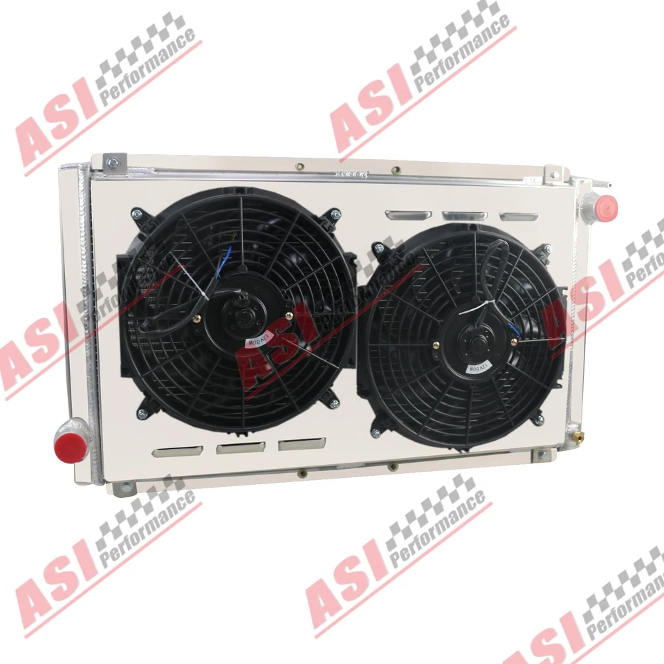 3 Row Radiator&Fan Shroud Fit 1992-2000 95 Subaru Impreza WRX STI RS GC8 Manual - Image 4 of 4