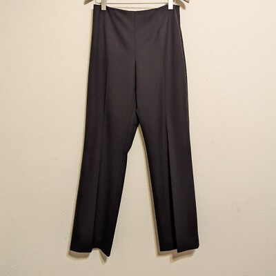 Ralph Lauren Black Label Wool Blend Pants Size 12 Made In USA Dark Brown  Slacks - Main Image